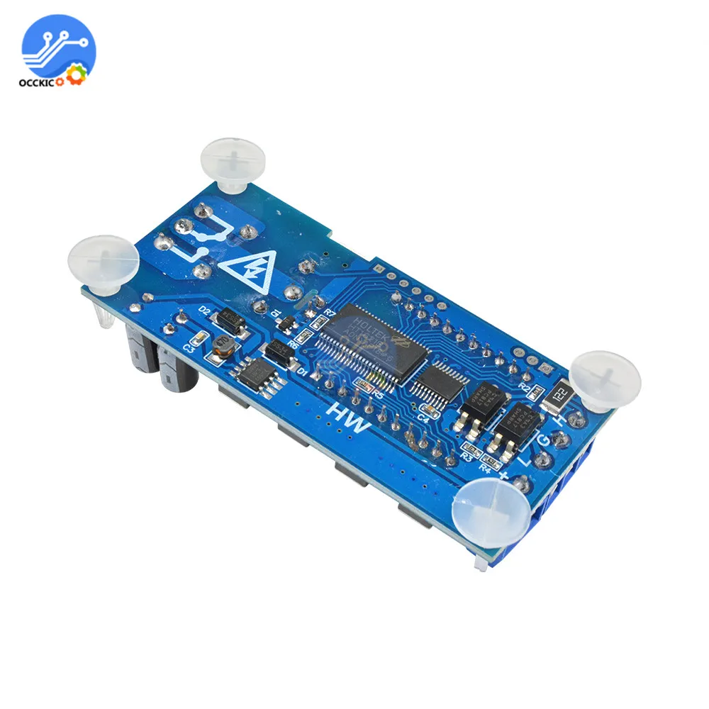 Релейный модуль с временной задержкой постоянного тока 6-30 в UART TTL Micro USB цифровой