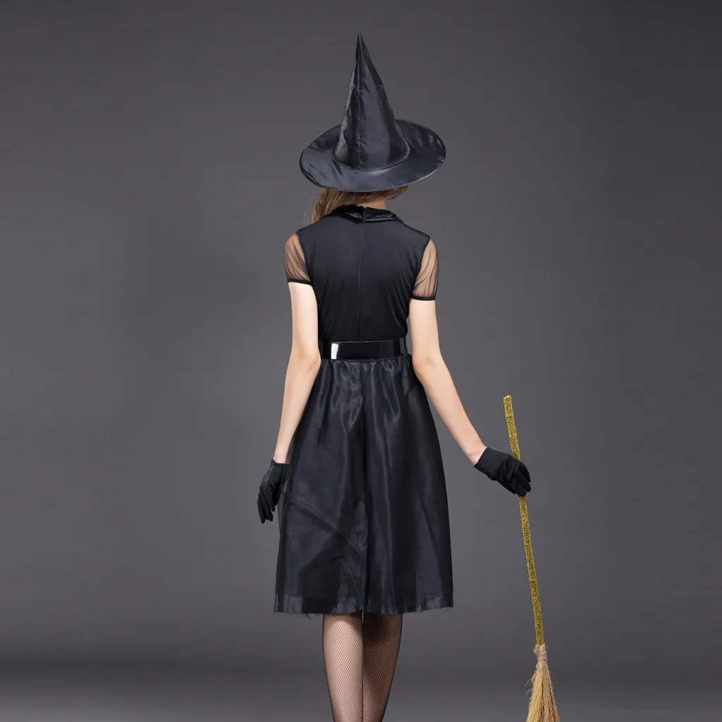 Модные женские туфли Платье для костюмированной вечеринки на Хэллоуин дамы