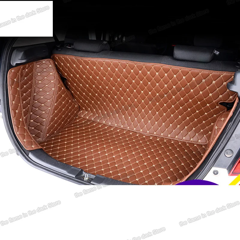 Коврик для багажника из волоконной кожи Lsrtw2017 коврик заднего сиденья honda fit 2014 2015