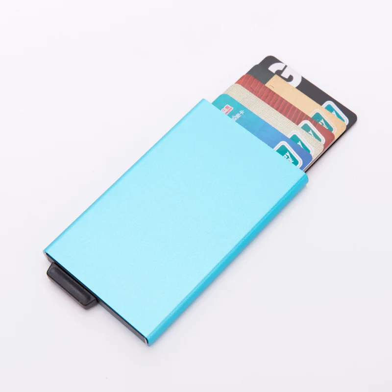 2020 кредитный ID держатель для карт мужчин и женщин мини-чехол визиток алюминиевый