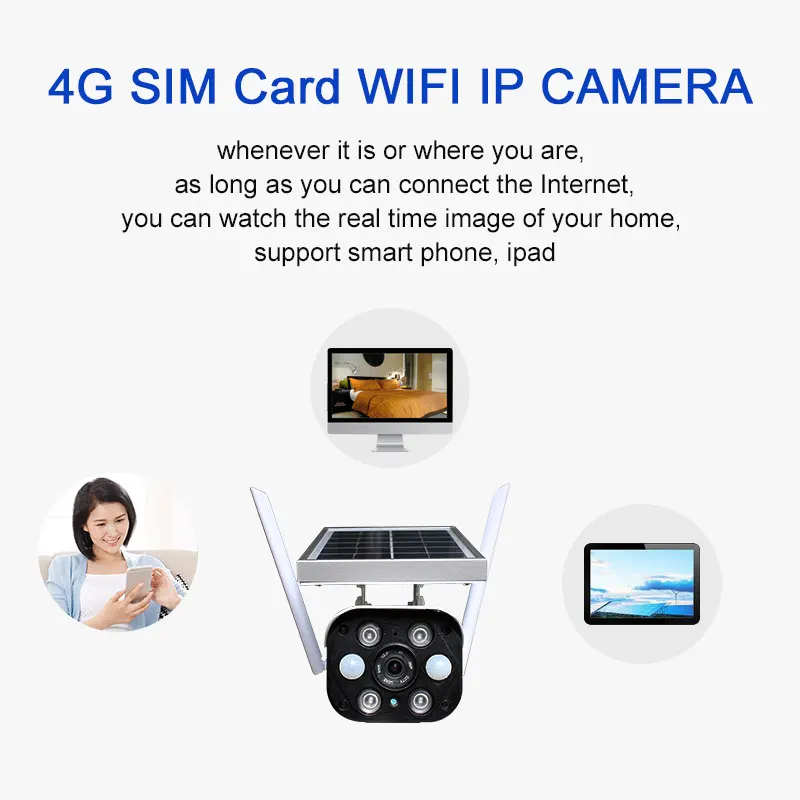 

600 days ultra long standy duration Low power solar camera wifi outdoor IP Camera