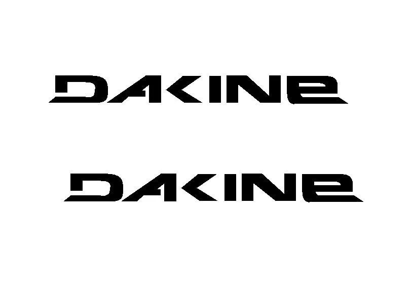 

2 шт. 2 высечка Dakine Виниловая Наклейка для сноуборда лыж велосипеда Стайлинг автомобиля