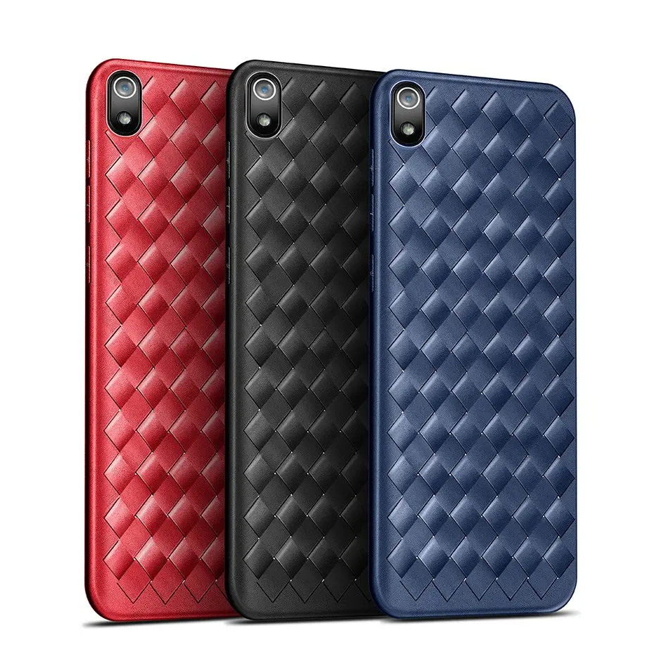 Чехол для телефона Xiaomi Redmi 7A 7 A чехол TPU Мягкий силиконовый тканый чехол для Xiaomi Redmi 7A A7 Redmi7A Чехлы бамперы чехол s