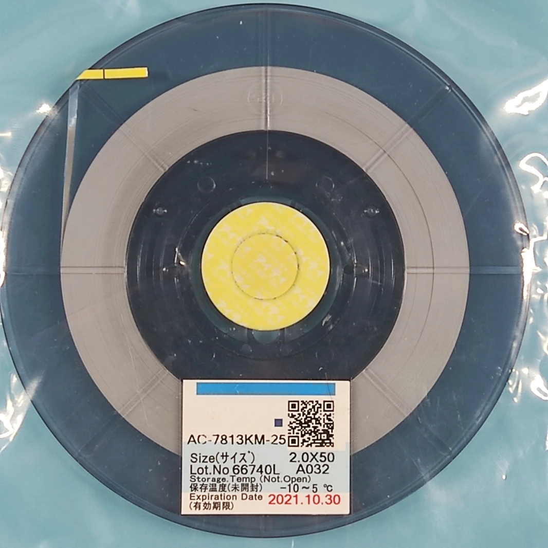 Оригинальная ACF клей AC 7813KM 25 PCB производство Qiangke 50 метров зубной нити с Длина