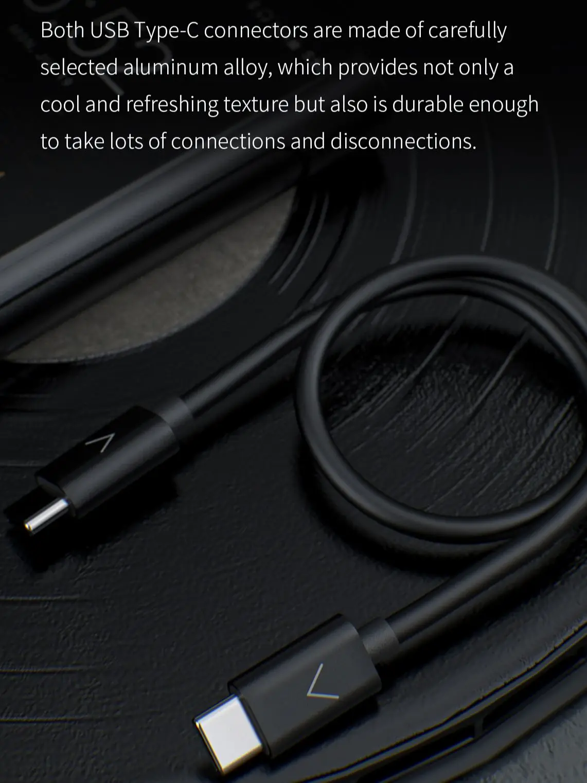 Зарядный кабель FiiO LT-TC3 20 см Type-C на для телефонов Android подключается к музыкальным