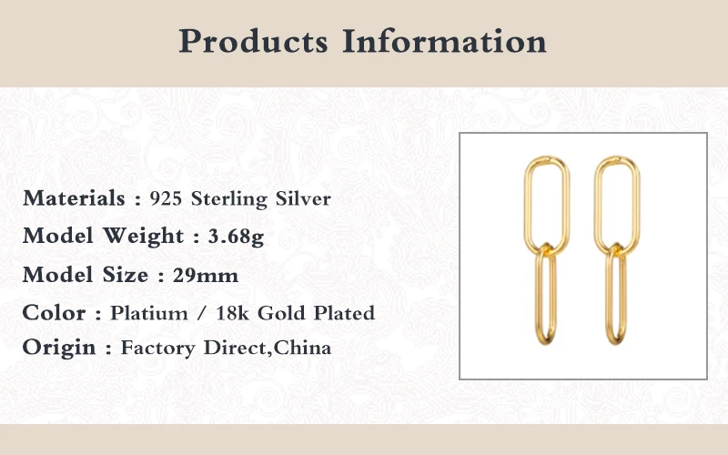 

VINY Silver 925 Jewelry Earrings For Women Geometric Earrings Hoop Earring Gold/Silver Jewelry 2021 Trend Boucle DOreille Gift