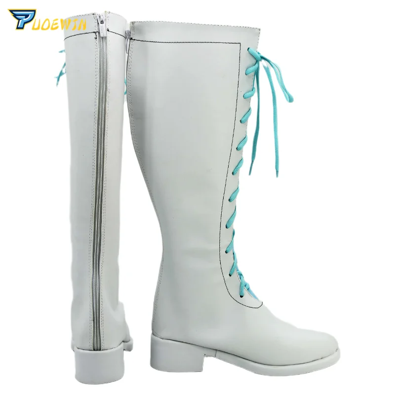 Аниме Love Live! Ботинки для косплея kotory Minami Wonderful Rush синие белые|wonderful rush|living shoeslove live