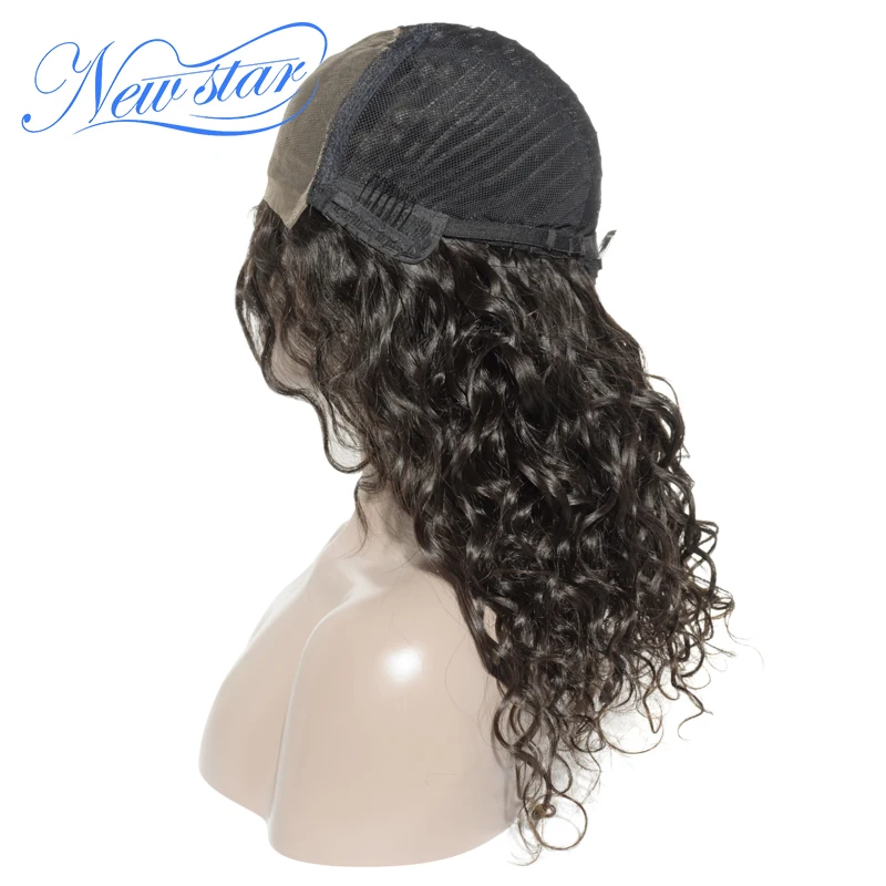 Новинка натуральные волнистые волосы 5x5 парик пучки с 3 частями бразильские