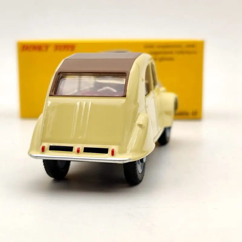 DeAgostini 1/43 Dinky Toys 558 2CV Citroen Modele 61 литые под давлением модели автомобилей|Наземный