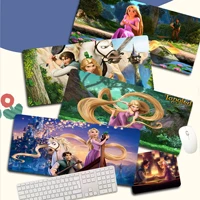 disney tangled in stocked gaming player desk laptop rubber mouse mat size for large edge locking speed version game keyboard pad