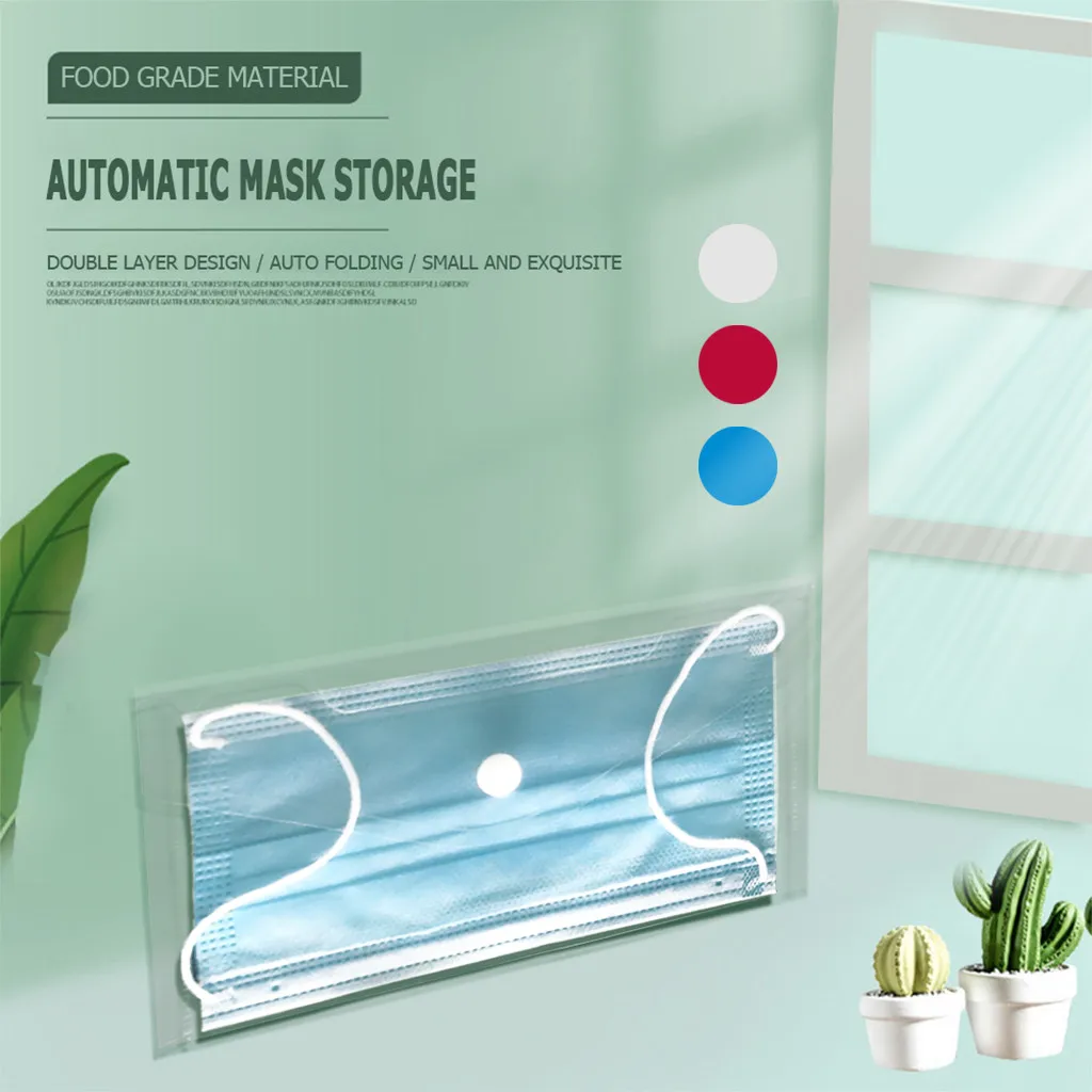 Одноразовая маска коробка для хранения твердые дышащие маски лица взрослых на
