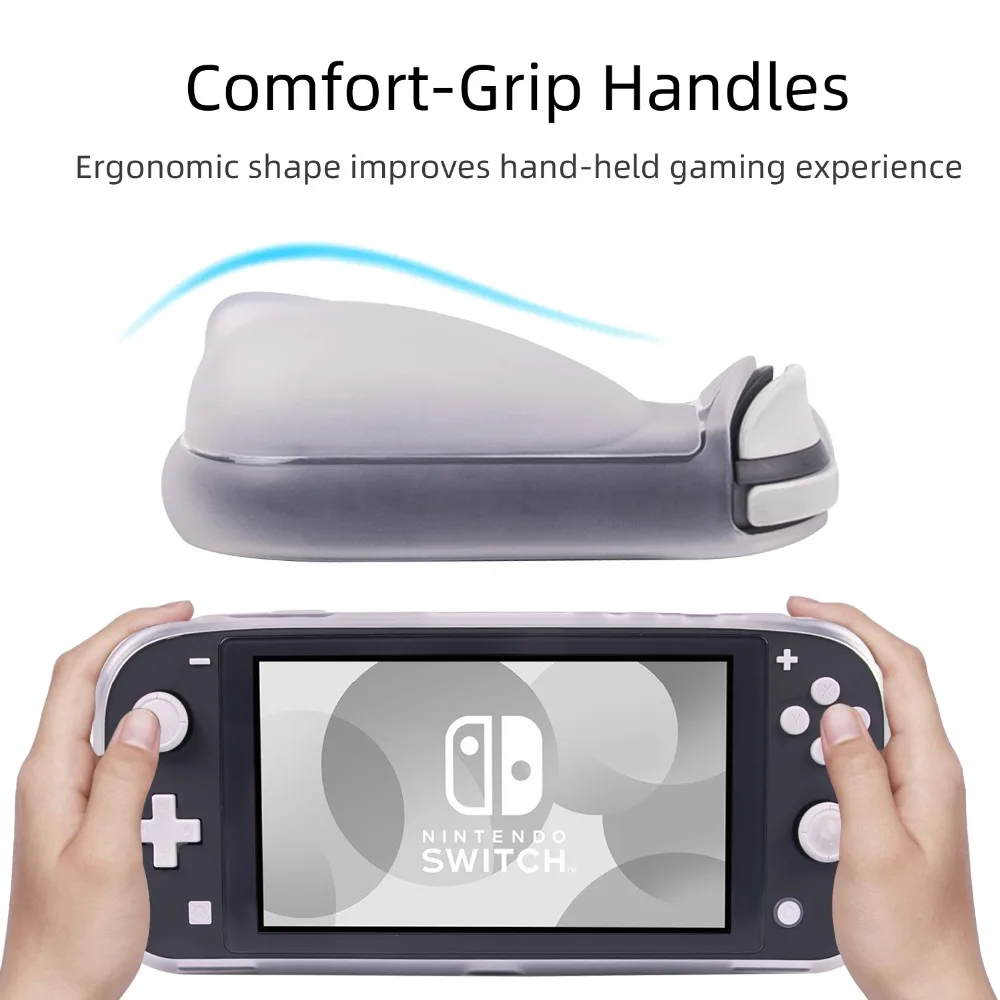 Мягкий ТПУ чехол CHINFAI для shand Switch Lite эргономичный Нескользящий Резиновый защитный чехол-подставка для NS Switch Lite мини-консоль