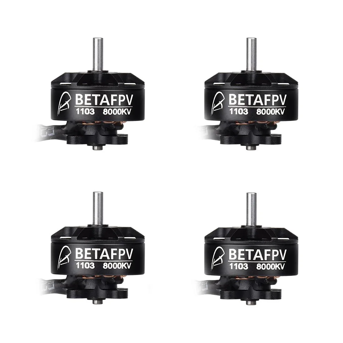 BETAFPV 4 шт. 1103 бесщеточный двигатель 8000KV 3S с 3018 3 дюймовым 2 лопастным пропеллером