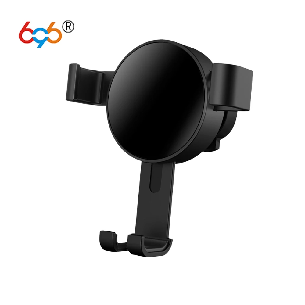 

696 X7 Vehicle mounted 360 degree fast wireless charger outlet clamp for iphoneX 8 S8