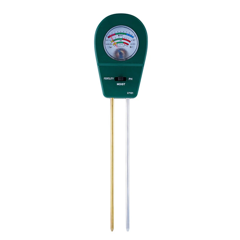 

3 in 1 Soil Moisture Detector PH Meter Acidity Humidity Fertility Testing Instrument for Greenhouse Flower Greenhouse Planting