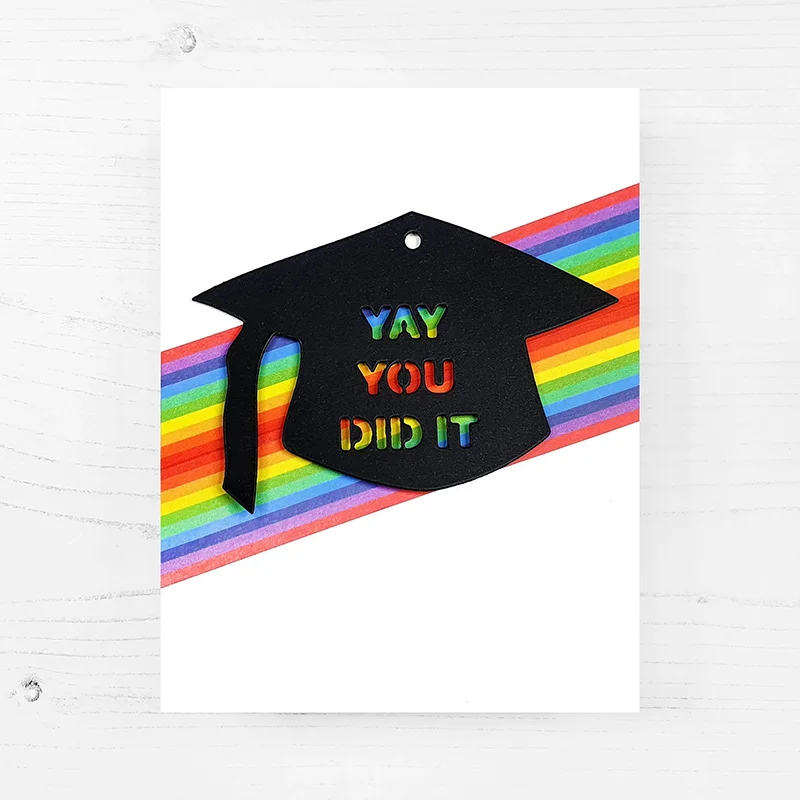 

JC New Design Bachelor Hat Metal Cutting Dies Scrapbooking Mold Stencil Handmade Tool DIY Card Make Mould Model Craft Decoration