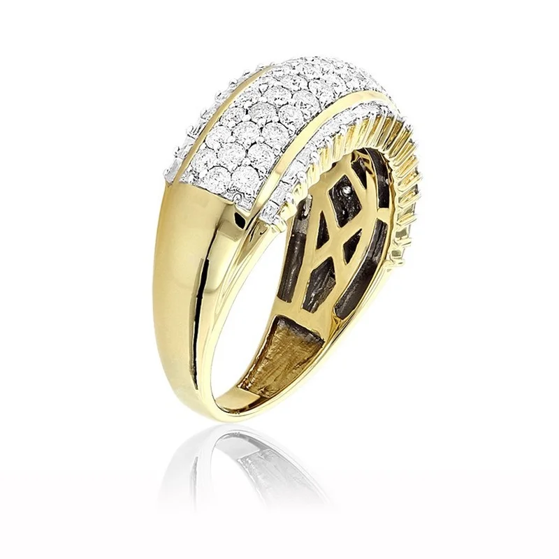 

2023trend Fashion Alloy Inlaid Rhinestone Women's Rings Bague Femme Women Jewelry Bijoux Bijouterie Female Engagement Ring Cute