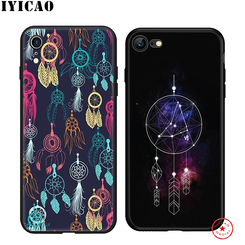 IYICAO Ловец снов мягкий чехол для телефона iPhone 11 Pro XR X XS Max 6 6S 7 8 Plus 5 5S SE силиконовый TPU