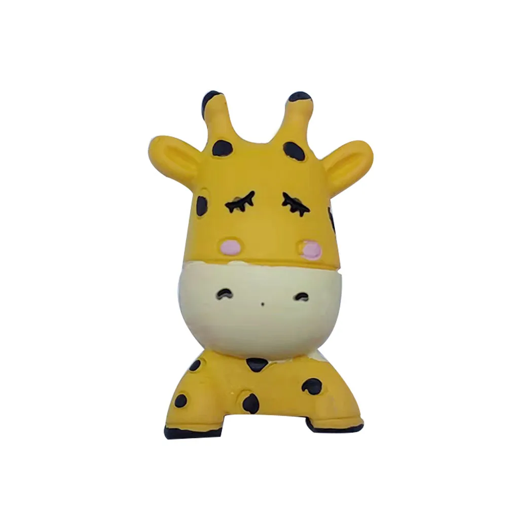 1PCS Resin Cute Cartoon Shoe Charms Kawaii Animal Bull Bear Panda Zebra Elk Elephant Giraffe Dog Hippo Croc Jibz Buckle Kid Gift | Обувь