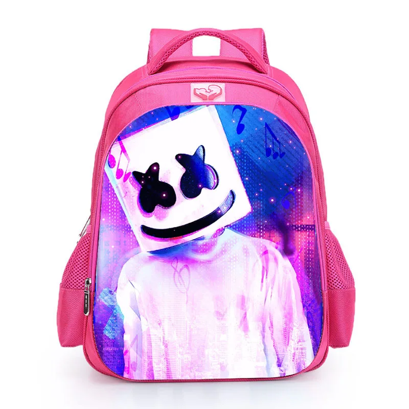 Large (32x17x42cm) Marshmello школьные рюкзаки для девочек детский школьный рюкзак молодежная сумка для школьницы рюкзак школьный Зефир сумка - Цвет: Large (32x17x42cm)