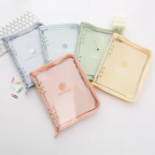 신상 2023 귀여운 A5/A6 마이 저널 아젠다 노트 및 DIY 포토카드 바인더 홀더 선물 북 학교 문구, A5/A6