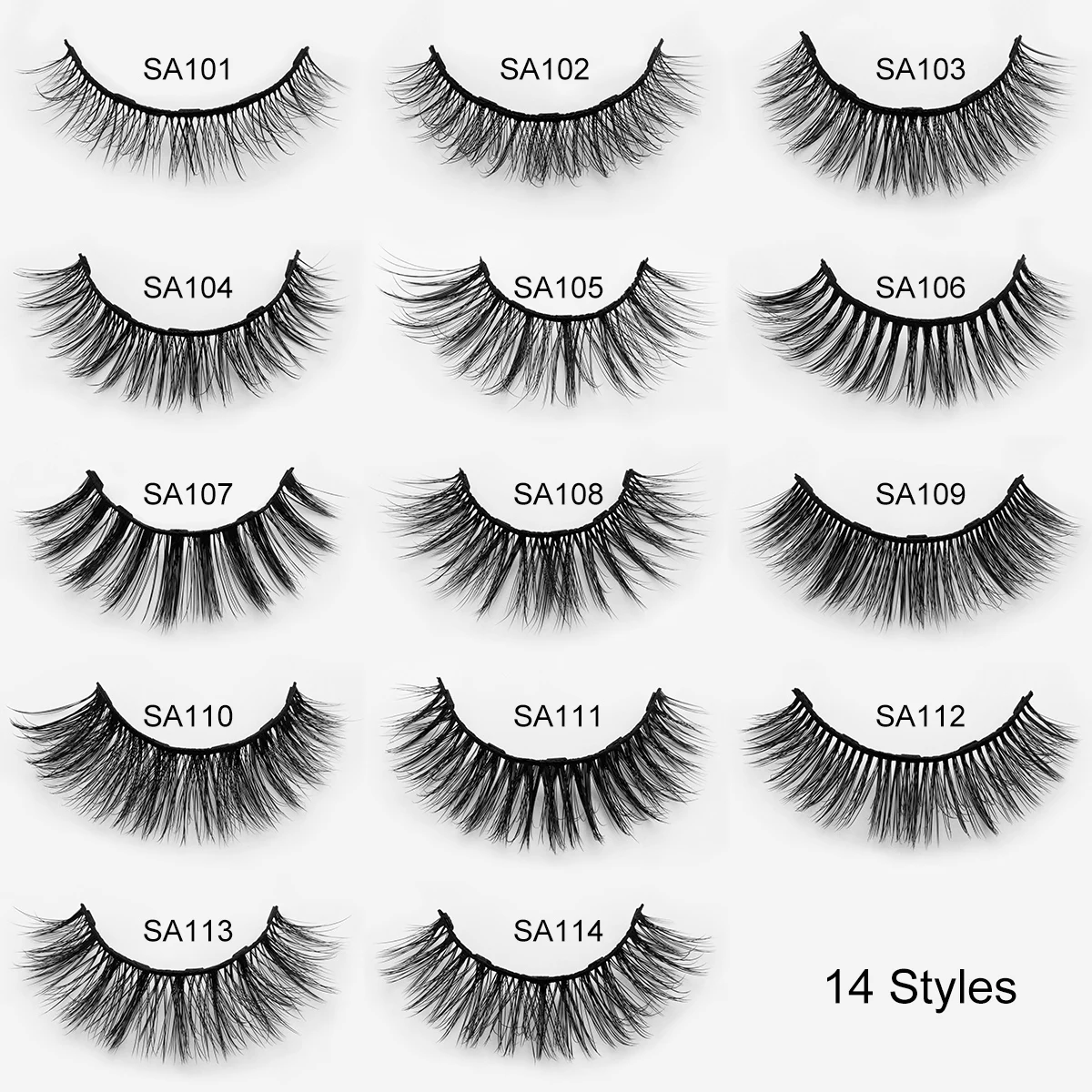 2 пары магнитных ресниц 3D норковые натуральные накладные ресницы Набор Магнитных