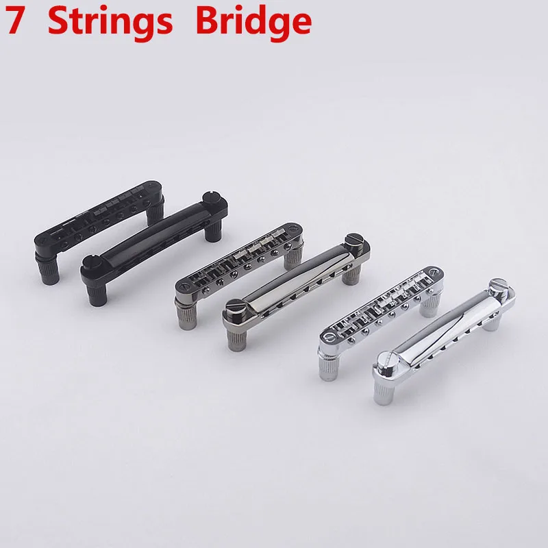 1 Set 7 Strings Tune-O-Matic Electric Guitar Bridge And Tailpiece  MADE IN KOREA