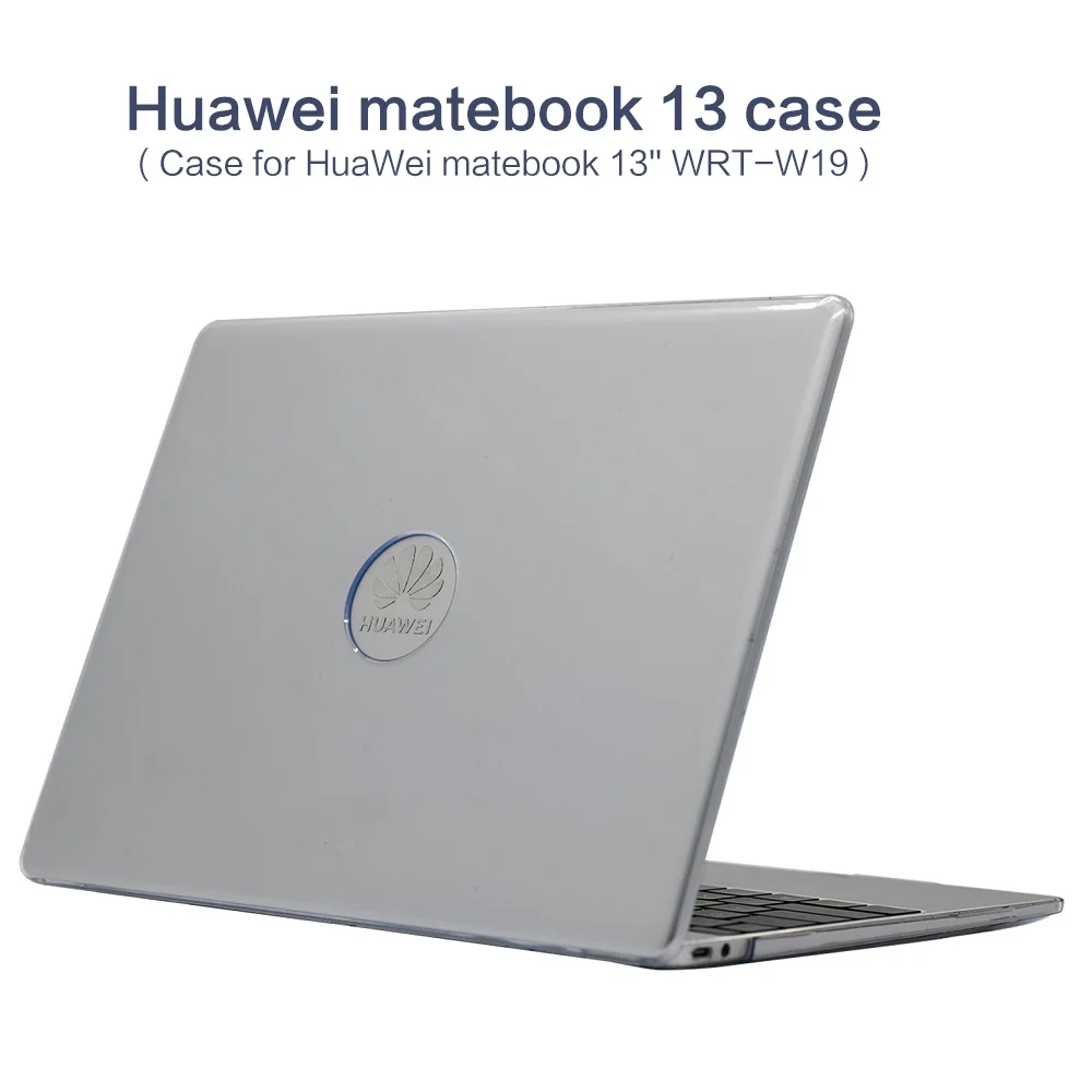 Чехол для ноутбука Huawei Matebook 13 дюймов прозрачный пластиковый защитный жесткий