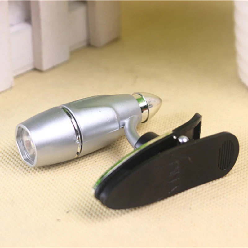 

Clip on Book Reading LED Light Portable Small Table Lamp Adjustable Flashlight TN88