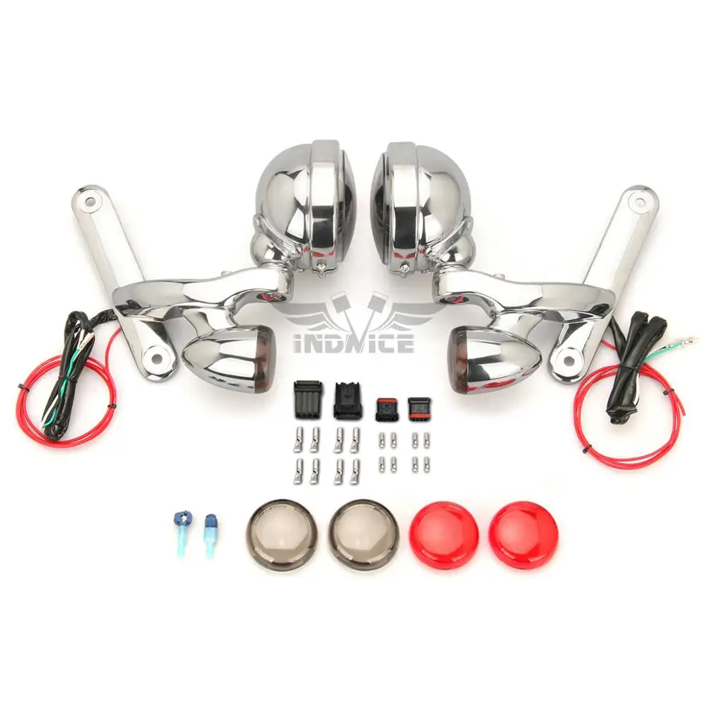 Для harley вспомогательные кронштейны для освещения с поворотными сигналами Touring