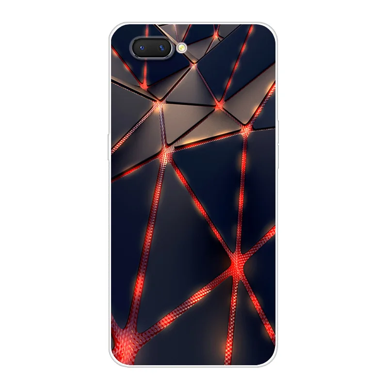 Чехол для Oppo A3S, чехол для Oppo A3S, мягкий мультяшный ТПУ силиконовый чехол для телефона, для Oppo A5 OPPOA5, чехол Realme C1 OPPOA3s, чехол, Fundas - Цвет: Зеленый