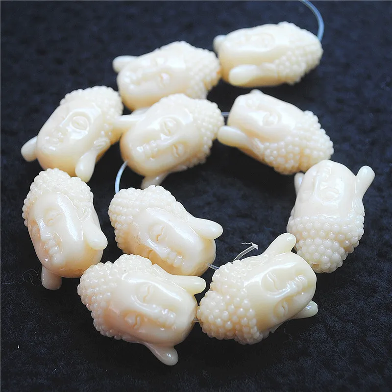 10PCS Charms Buddha Heads Beads Accessories Big Size 18X25MM Many Colors Available Top Fashion DIY Jewelry Fittings TWO FACE | Украшения и