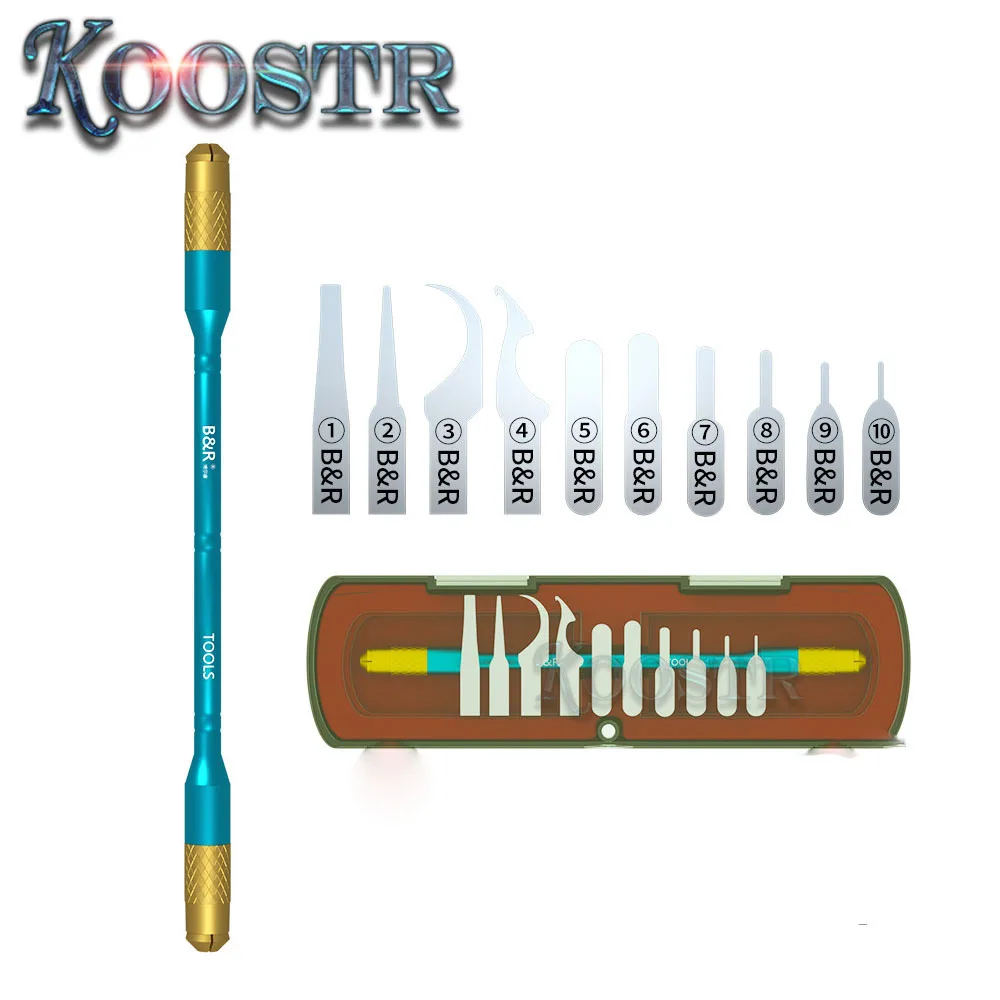

Микросхема ультра тонкий клей удаление лезвия для телефона NAND CPU УФ клей очистка BGA переработка разборный нож DIY Инструменты для ремонта