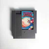 kirbyed adventure game cartridge for nes console 72 pin