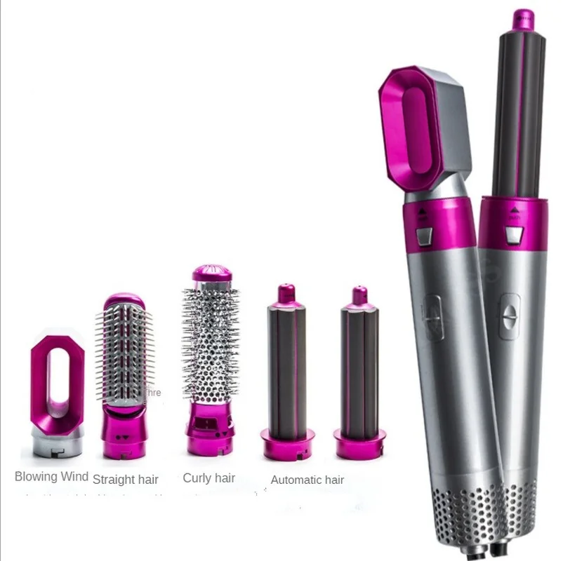 

Расческа для завивки и выпрямления волос, автоматическая плойка с горячим воздухом, пять в одном