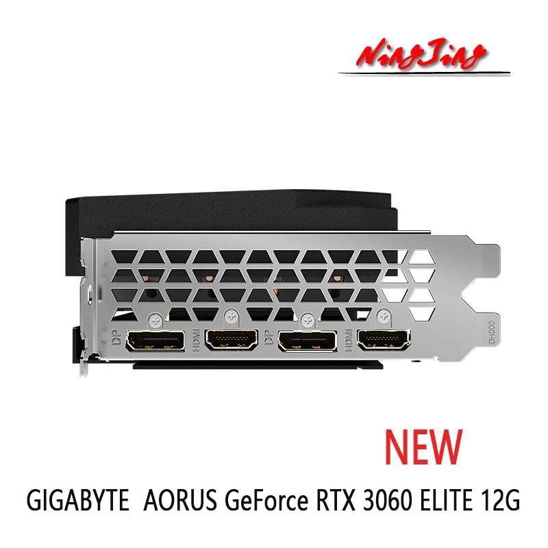 GIGABYTE AORUS GeForce RTX 3060 ELITE 12G 15000 МГц GDDR6 8 Гб ATX RTX3060 поддержка AMD Intel Настольный ЦП LHR Новый