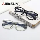 AIMISUV винтажные прозрачные очки, детские модные очки с защитой от сисветильник, очки для мальчиков и девочек, оправа для оптических очков для детей UV400