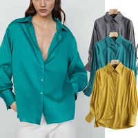 maxdutti summer england style simple solid fashion blouse women cotton blusas mujer de moda 2021 causal kimono shirt women tops