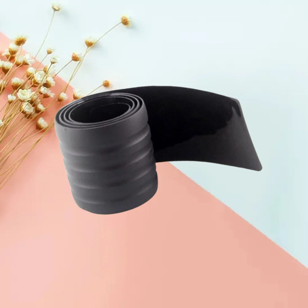 

1pc Car Rear Rubber Guard Universal Bumper Protector Crash Proof Trim Strip for Car with a Tape and Adhesive