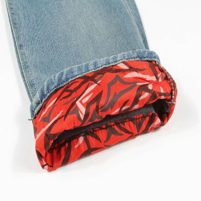 

2021 Autumn New Retro Hole Jeans Men Ankle-Length Pants Cotton Denim Trouser Male Plus Size High Quality