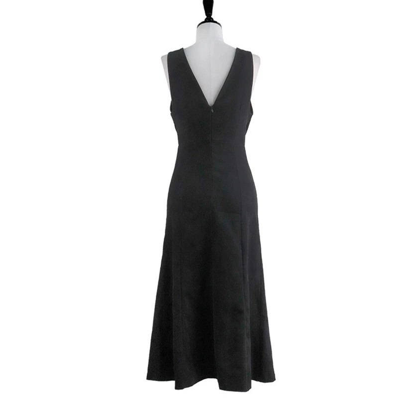 

Women Fashion Two Piece Set 2021 Spring New O-Neck Long Sleeve Bottoming Skirt + Vest Dress Suits