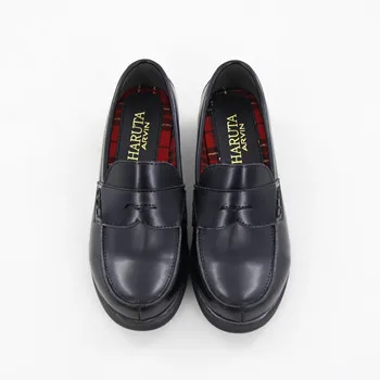 Женские кожаные туфли на плоской платформе JK Mary Jane студенческие ботинки для