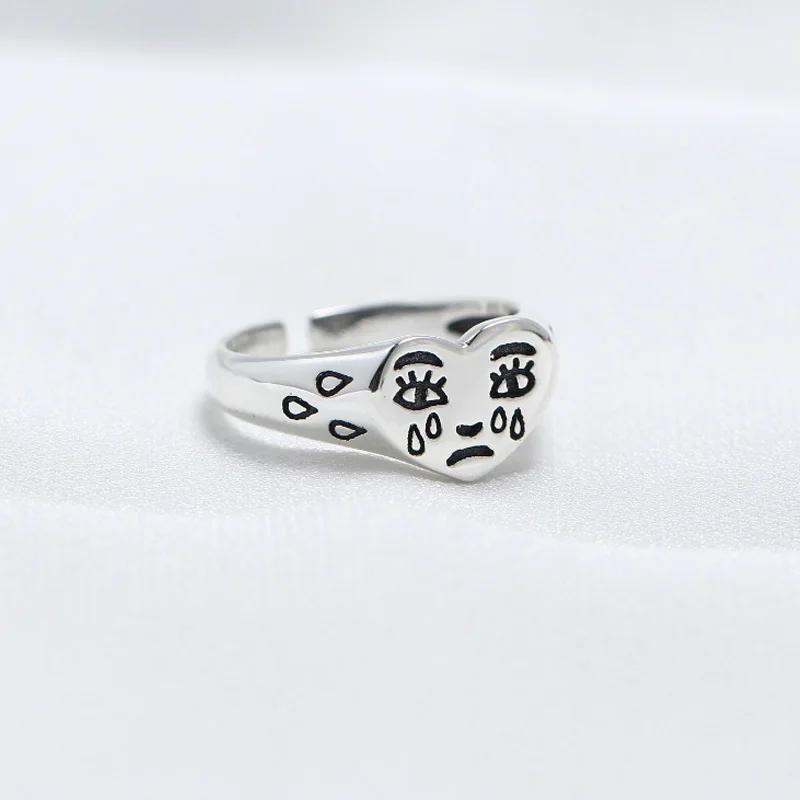 

Vintage Punk Adjustablt Rings For Women Men Party Birthday 925 Sterling Silver Fashion Jewelry Wholesale