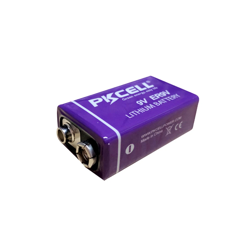10 шт. ER9V 6F22 термометр 6LR61 PP3 1200mah литий-Тионилхлорид (Li-SOCl2) батарея ER 9V батареи