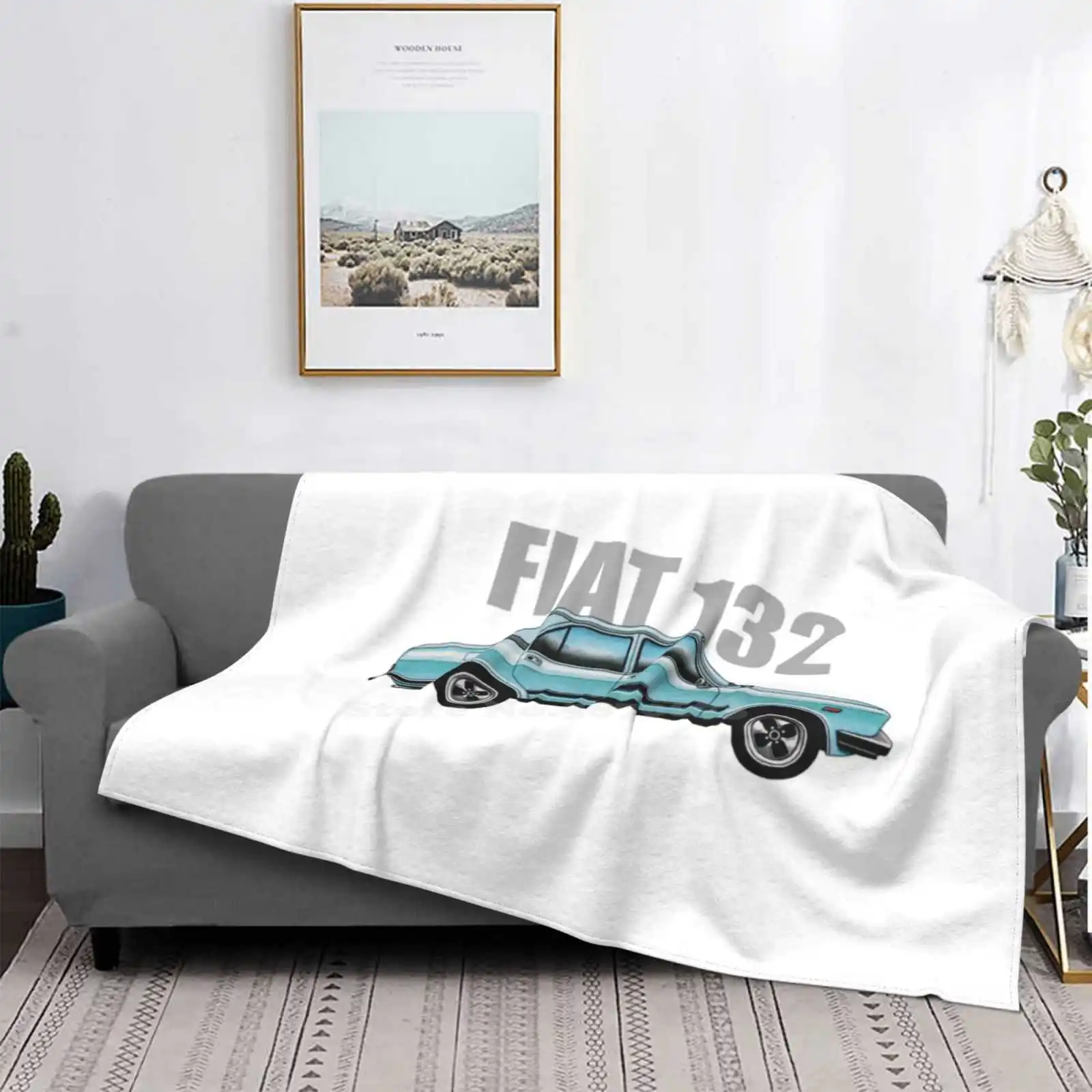 

Манта портативная с текстом для Fiat 132, картина из салонного зала для дома, софтбола, кемпинга, автомобиля, авиапутешествия, Fiat 132, Seat