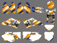 0497 new team graphics backgrounds decals for wr250f wr450f wrf 250 450 2005 2006