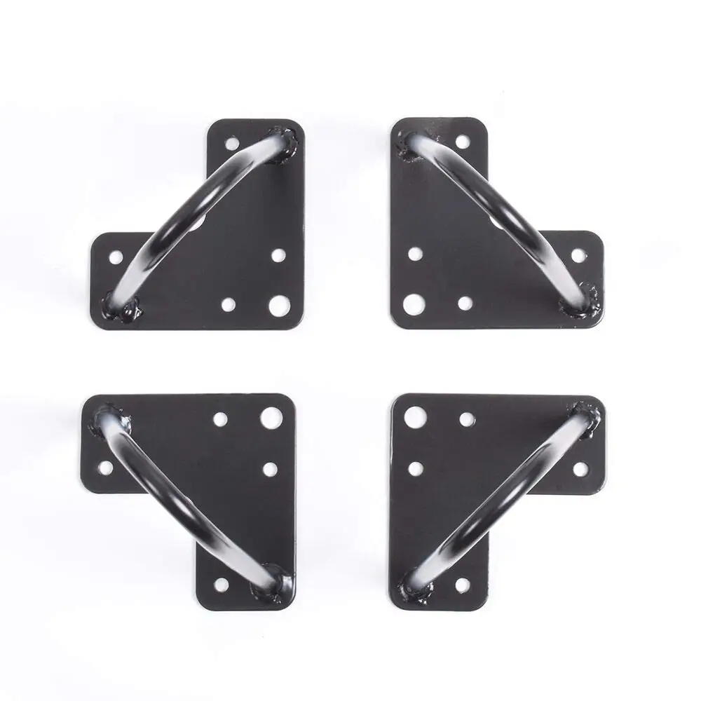 4 шт. металлические черные шпильки с винтами 6 дюймов современные ножки для стола