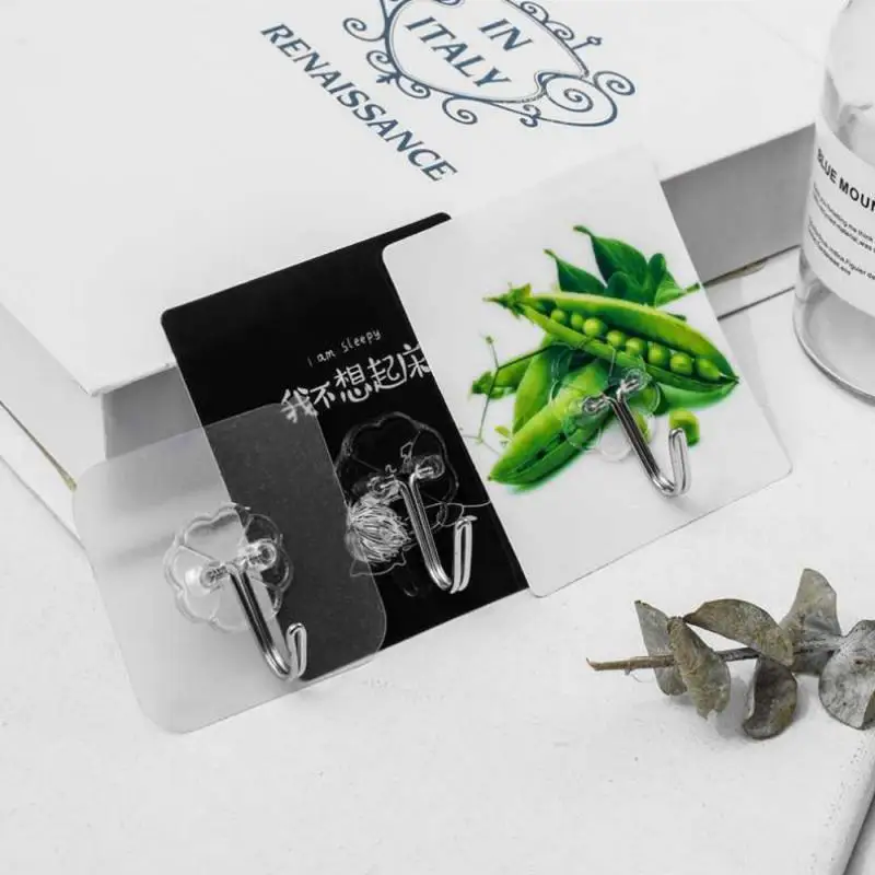 1/10 шт. сильный большой мультфильм Бесшовные присоски Настенные Крючки вешалка