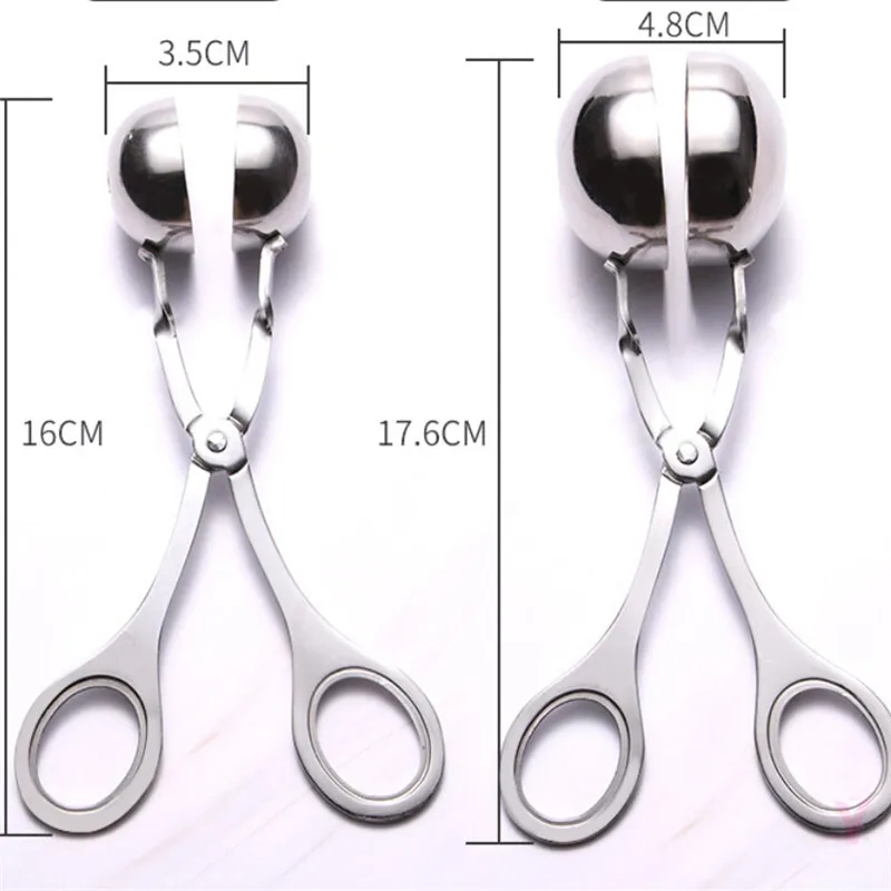 Удобный аппарат для приготовления фрикаделек из нержавеющей стали зажим