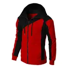 Куртка мужская с капюшоном, на молнии, 2XL